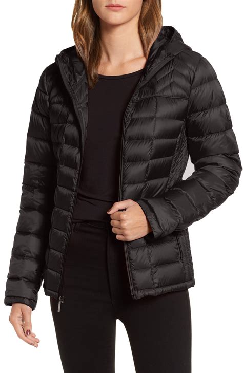 nordstrom michael kors packable down coat|Michael Kors packable puffer jacket.